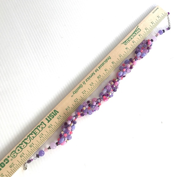 Beautiful and Colorful Quartz Necklace handmade multiple strands